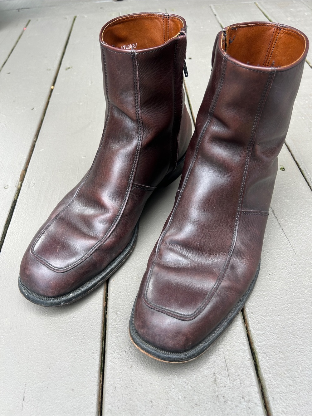 Men's Vintage Leather Boots